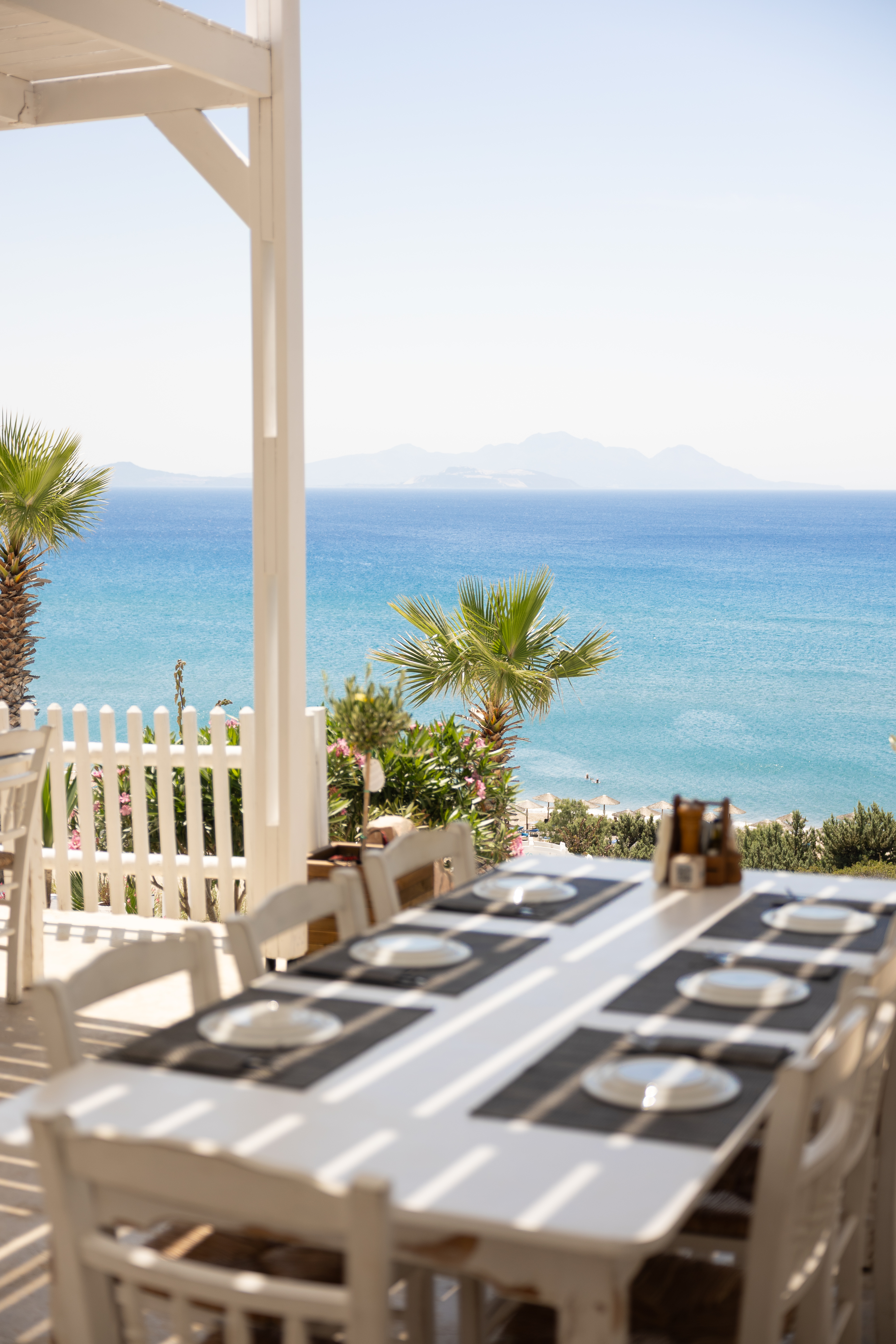 Terrace with sea view